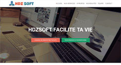 Desktop Screenshot of hdzsoft.com